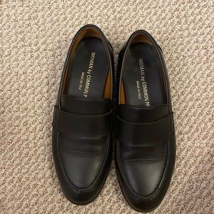 Common projects leather loafers